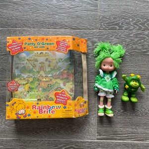 2003 Rainbow Brite Patty O’Green 8” Doll with Lucky Sprite